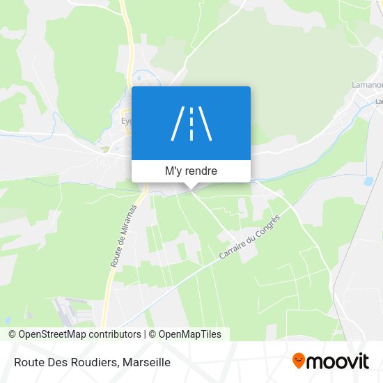 Route Des Roudiers plan