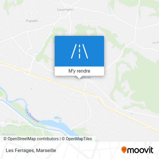 Les Ferrages plan