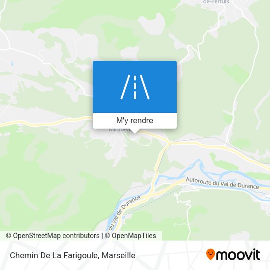 Chemin De La Farigoule plan