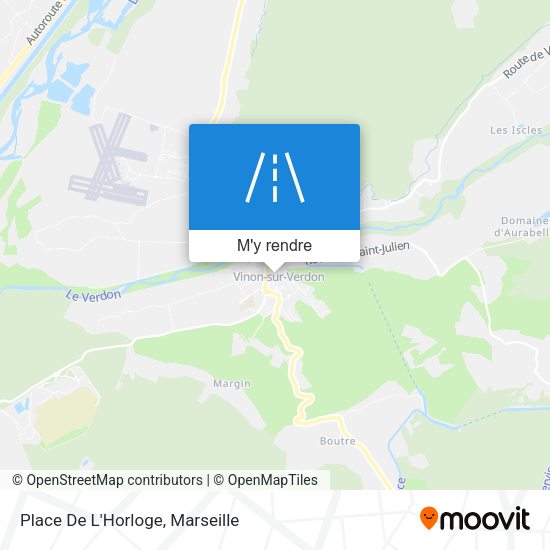 Place De L'Horloge plan