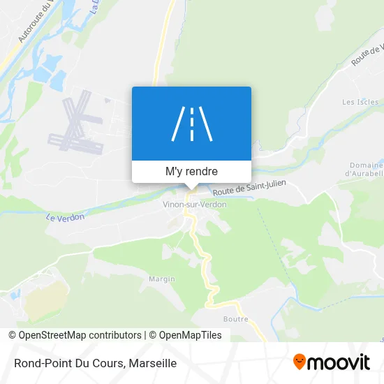 Rond-Point Du Cours plan