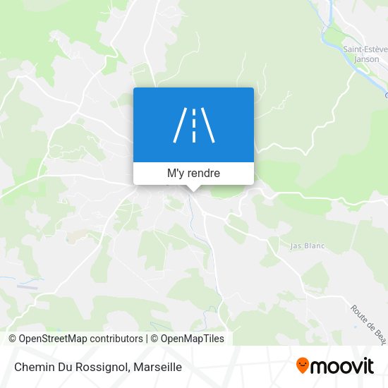 Chemin Du Rossignol plan