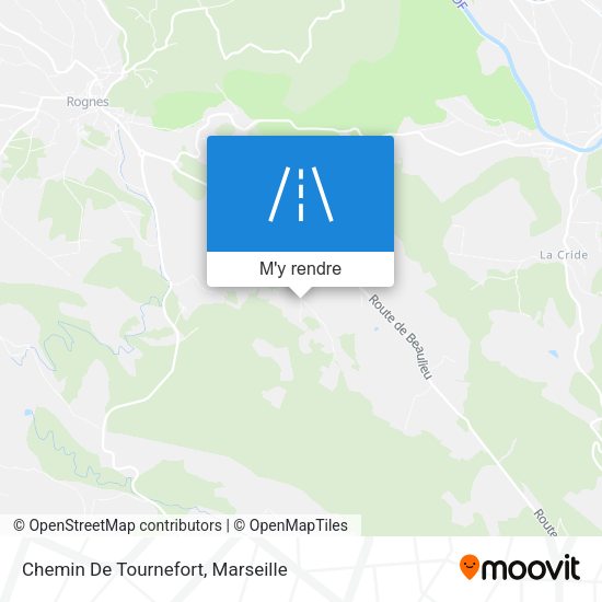 Chemin De Tournefort plan