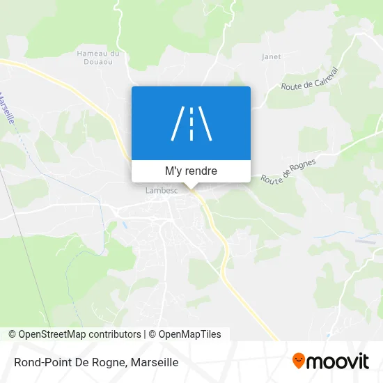 Rond-Point De Rogne plan