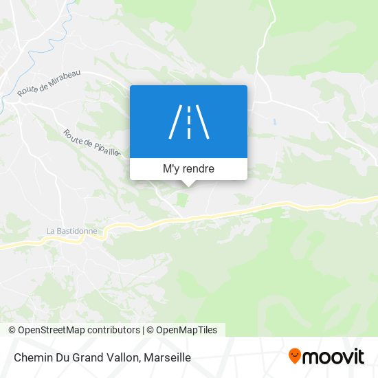 Chemin Du Grand Vallon plan