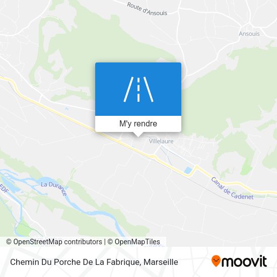 Chemin Du Porche De La Fabrique plan