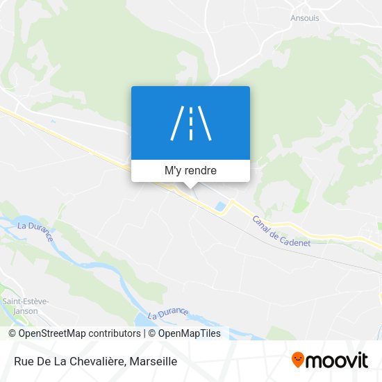 Rue De La Chevalière plan
