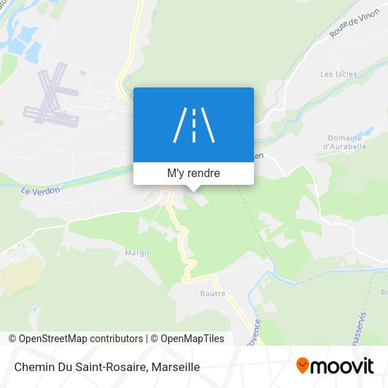 Chemin Du Saint-Rosaire plan