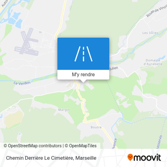 Chemin Derrière Le Cimetière plan