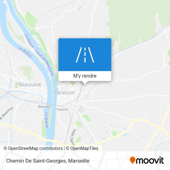 Chemin De Saint-Georges plan