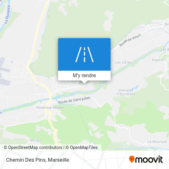 Chemin Des Pins plan