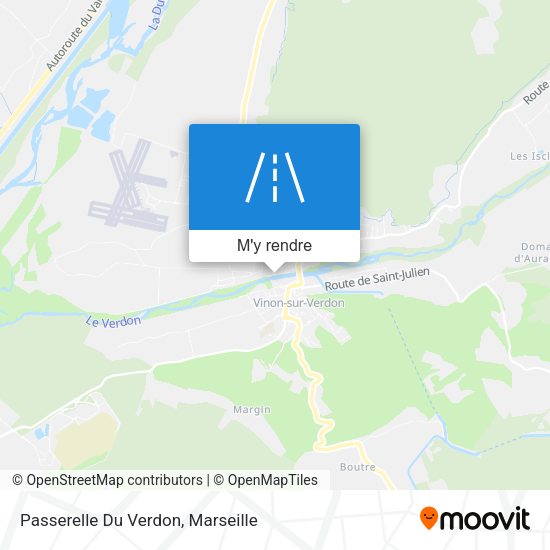 Passerelle Du Verdon plan