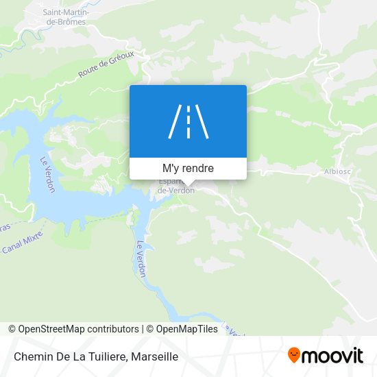 Chemin De La Tuiliere plan