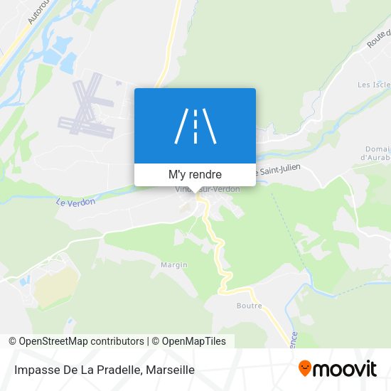 Impasse De La Pradelle plan