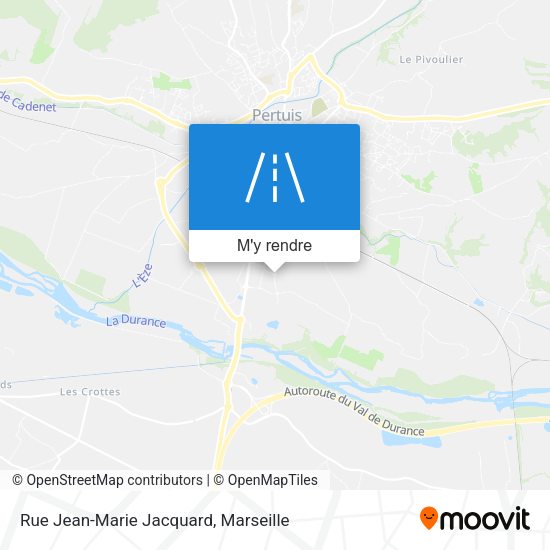 Rue Jean-Marie Jacquard plan