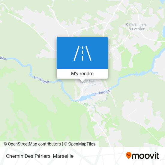 Chemin Des Périers plan