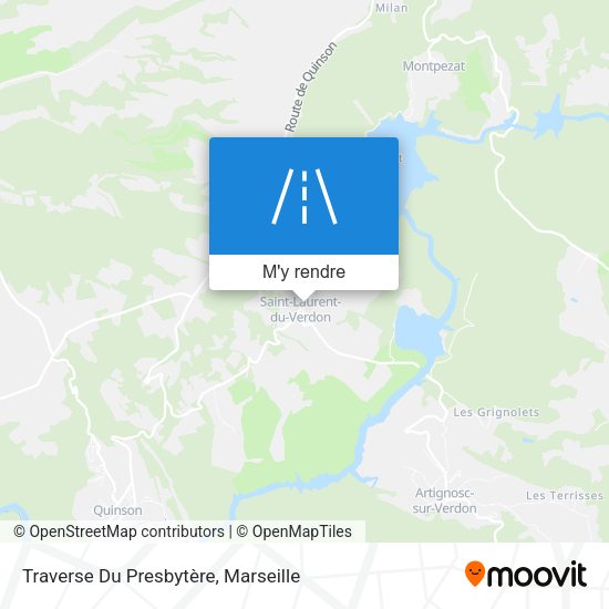 Traverse Du Presbytère plan
