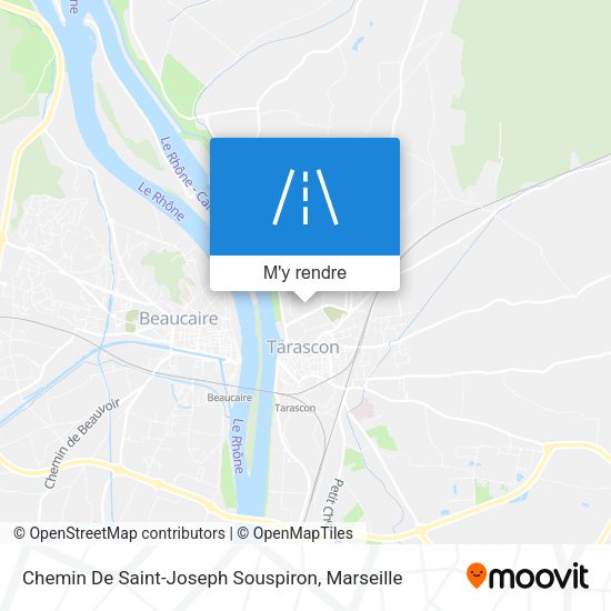 Chemin De Saint-Joseph Souspiron plan