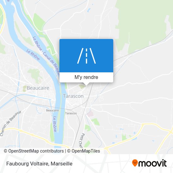 Faubourg Voltaire plan