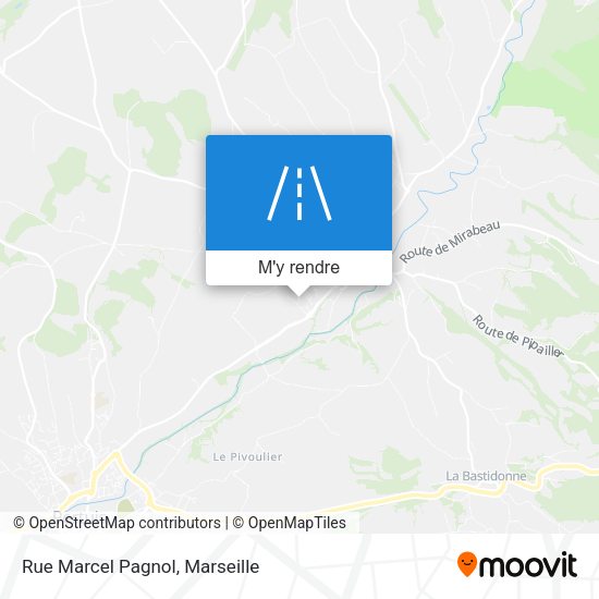 Rue Marcel Pagnol plan