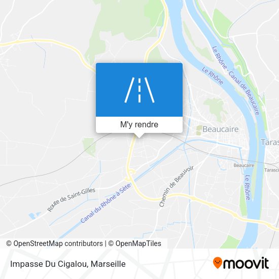 Impasse Du Cigalou plan
