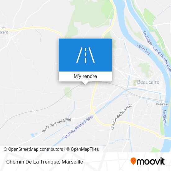 Chemin De La Trenque plan