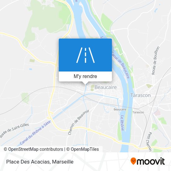 Place Des Acacias plan