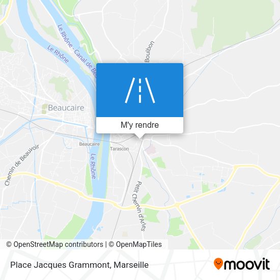 Place Jacques Grammont plan