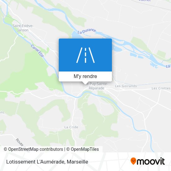 Lotissement L'Aumérade plan