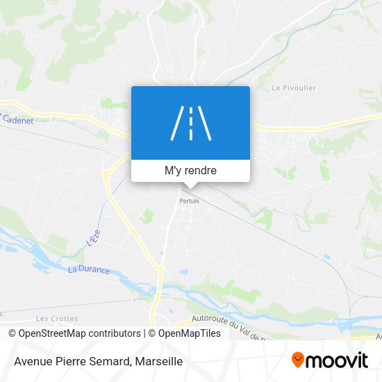 Avenue Pierre Semard plan
