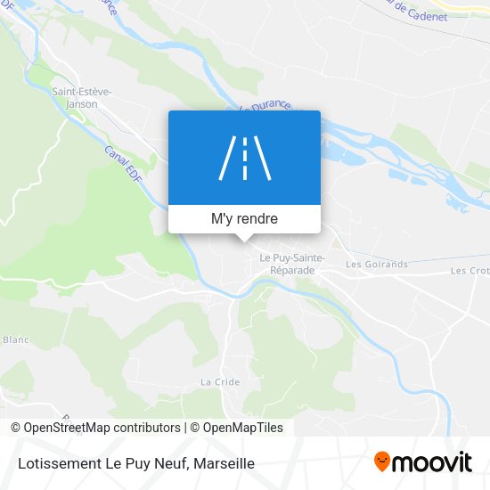 Lotissement Le Puy Neuf plan