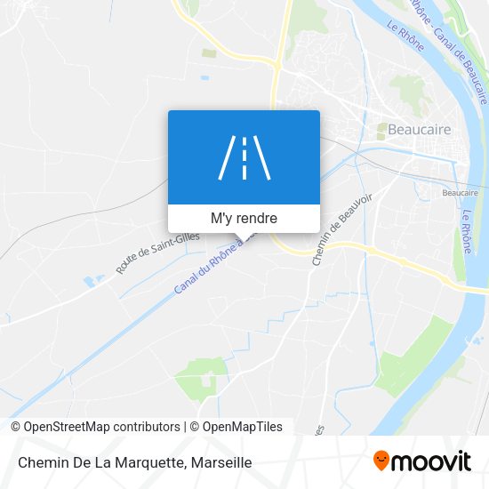 Chemin De La Marquette plan