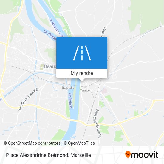 Place Alexandrine Brémond plan