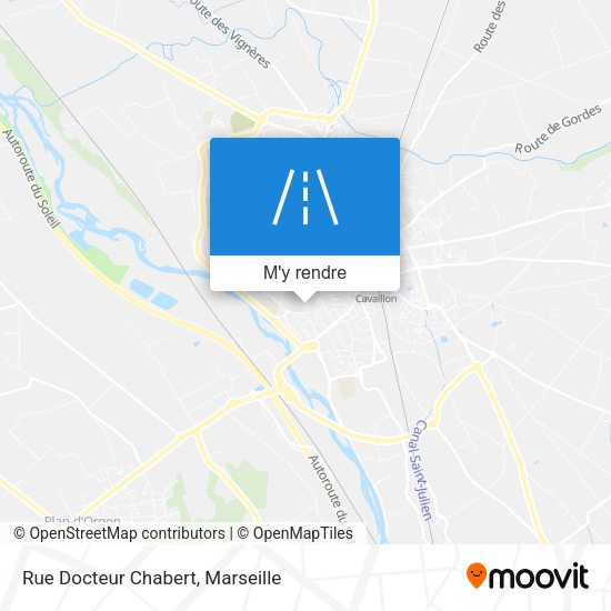 Rue Docteur Chabert plan