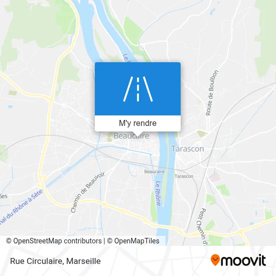 Rue Circulaire plan