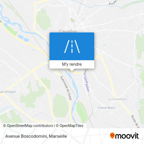 Avenue Boscodomini plan