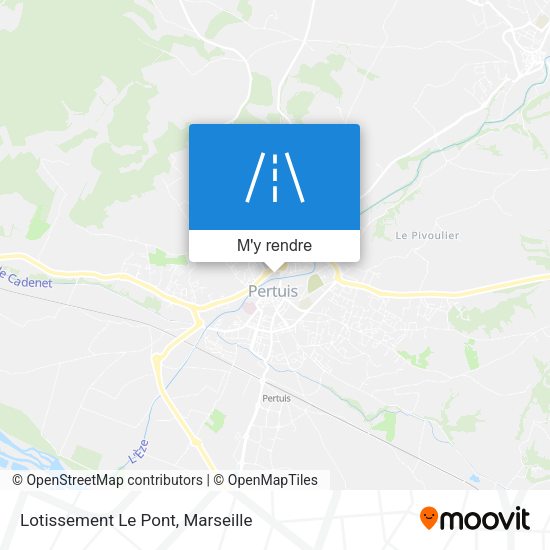 Lotissement Le Pont plan