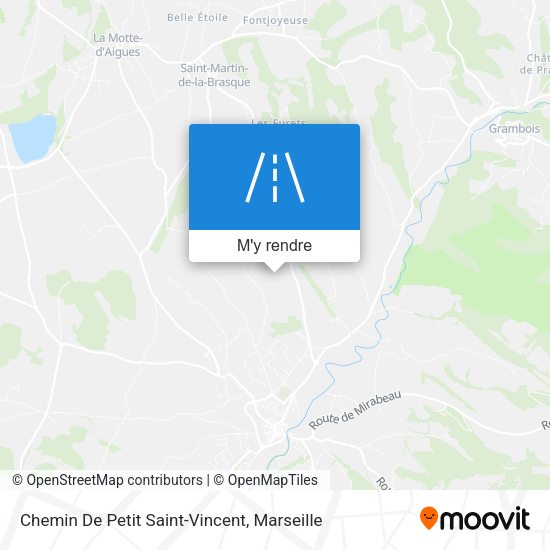 Chemin De Petit Saint-Vincent plan