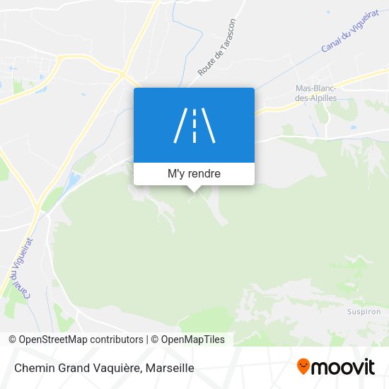 Chemin Grand Vaquière plan