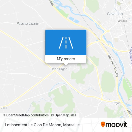 Lotissement Le Clos De Manon plan