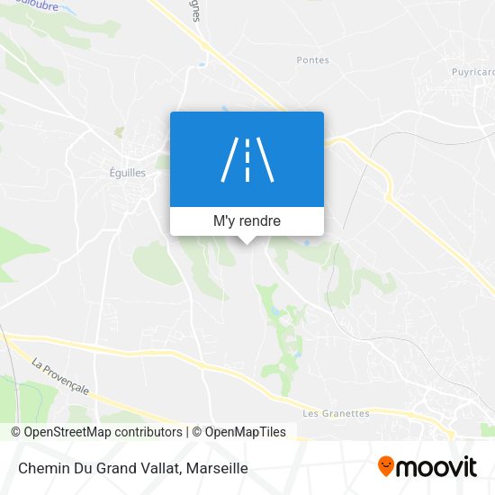 Chemin Du Grand Vallat plan