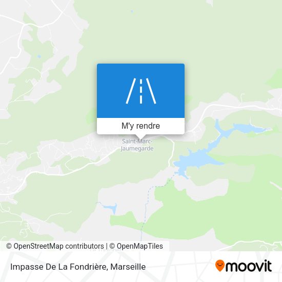 Impasse De La Fondrière plan
