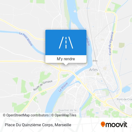 Place Du Quinzième Corps plan