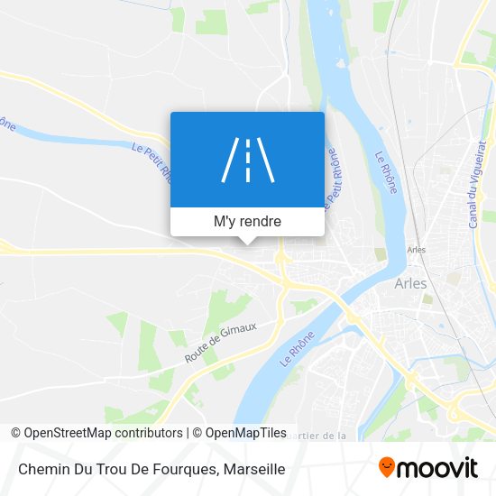 Chemin Du Trou De Fourques plan