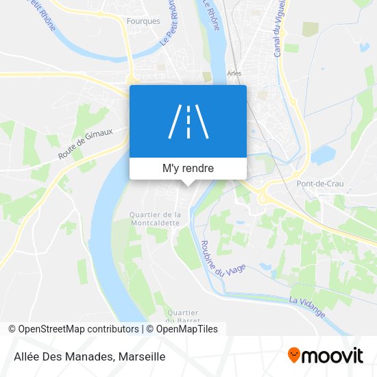 Allée Des Manades plan