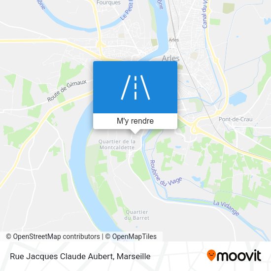 Rue Jacques Claude Aubert plan