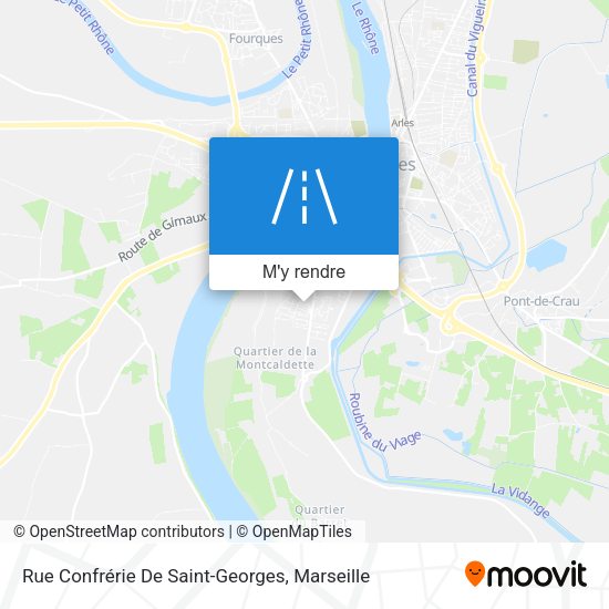 Rue Confrérie De Saint-Georges plan