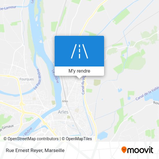 Rue Ernest Reyer plan