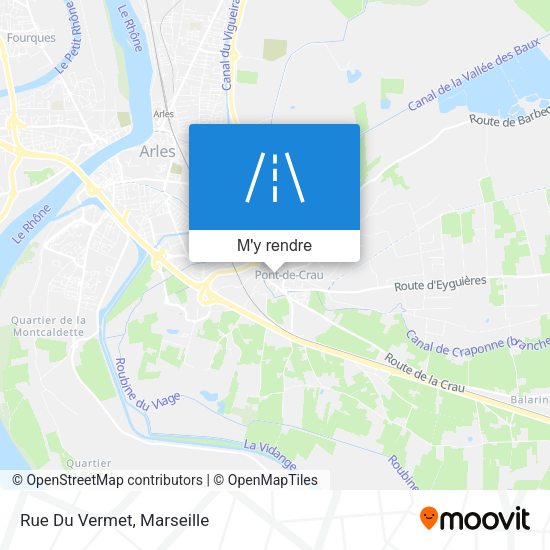 Rue Du Vermet plan