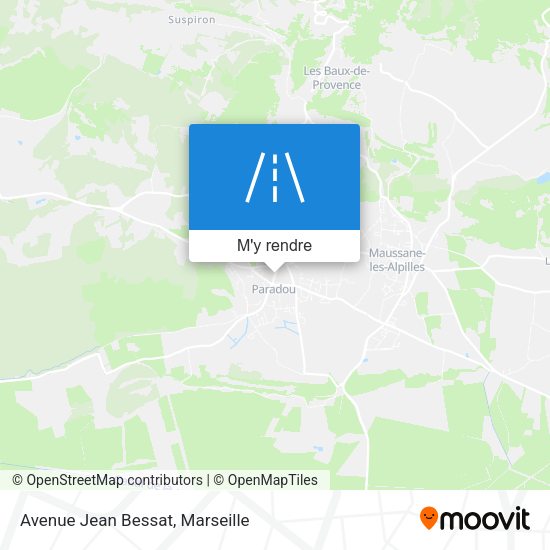 Avenue Jean Bessat plan